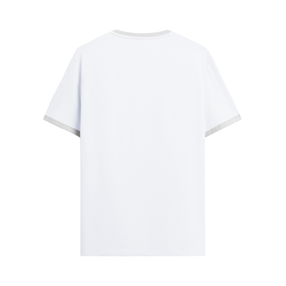 White Unisex Ringer T-Shirt Soccer Special Trends