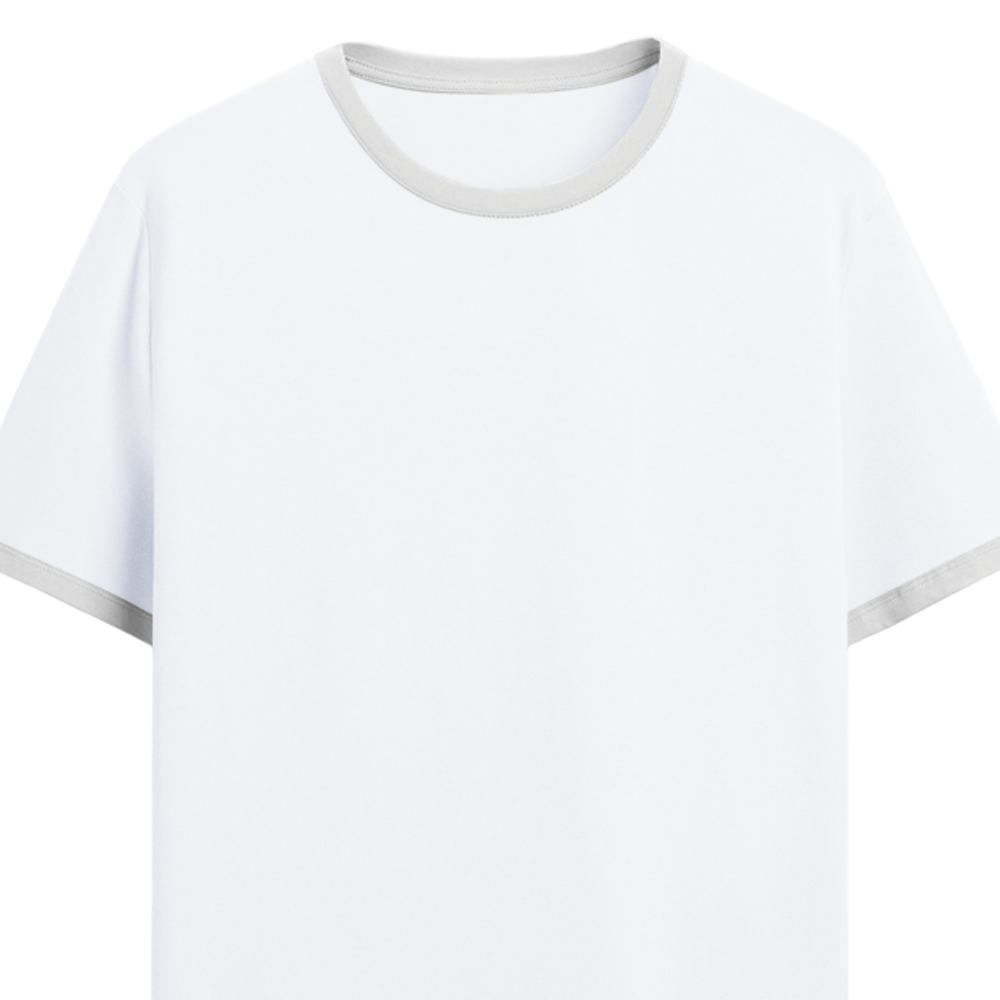 White Unisex Ringer T-Shirt Soccer Special Trends